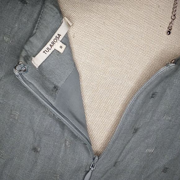 Tularosa | Linen Tassle Mini Dress - Picture 7 of 11